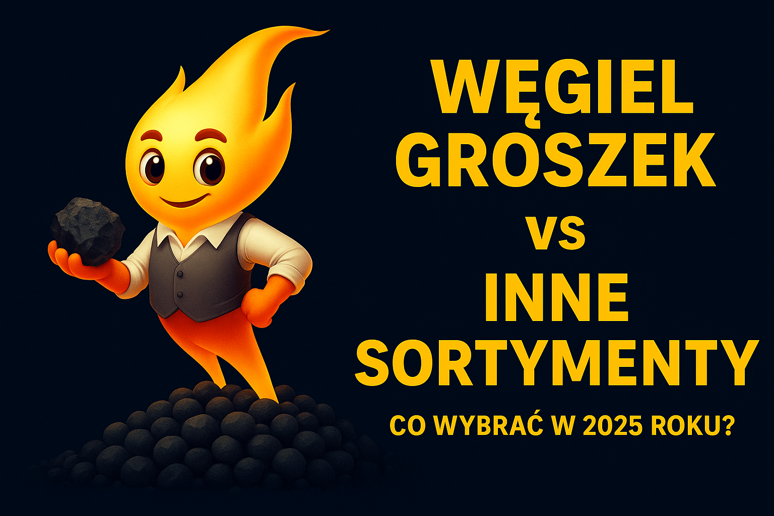 Węgiel groszek vs inne sortymenty – co wybrać w 2025?