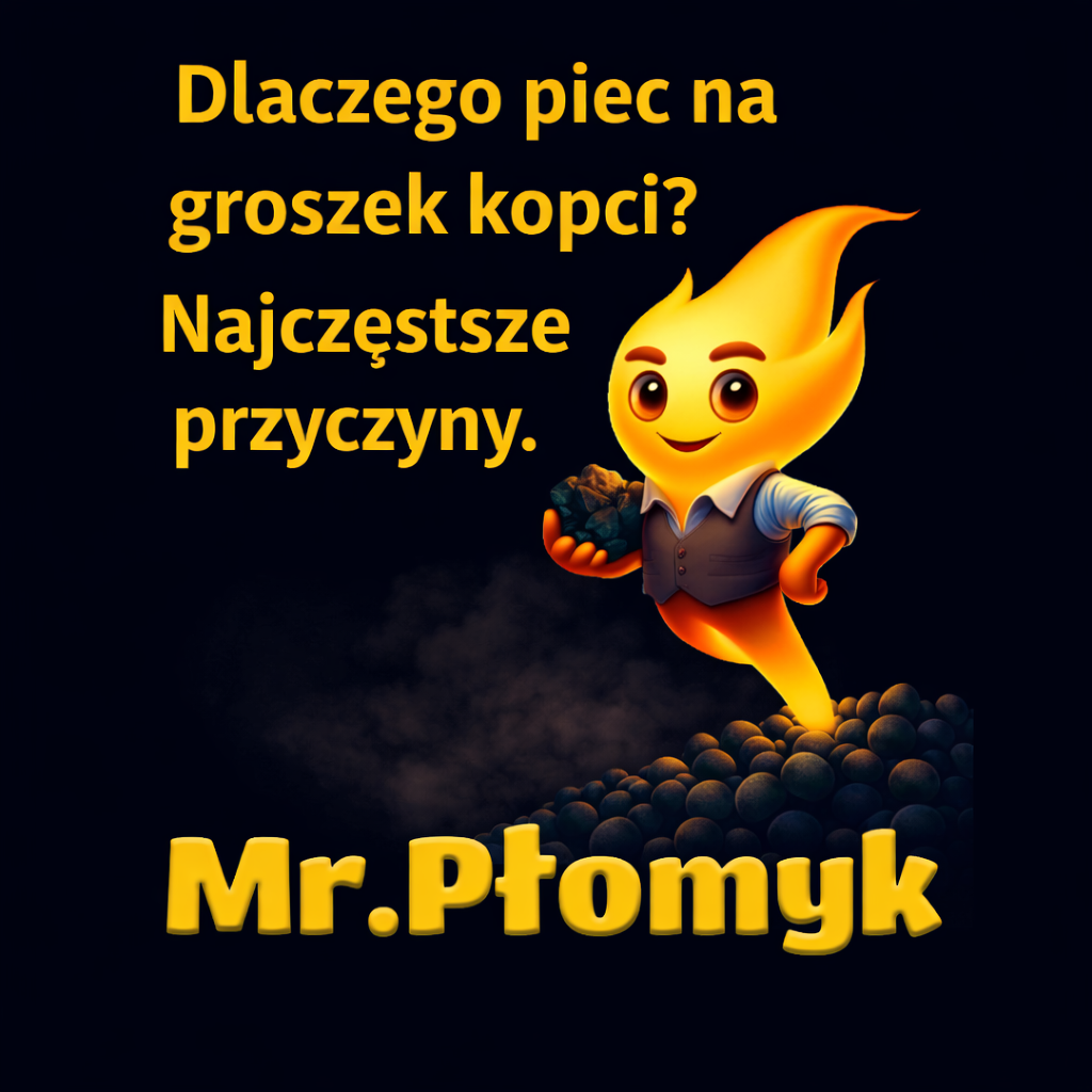 Dlaczego piec na groszek kopci? 7 najczęstszych przyczyn i rozwiązań