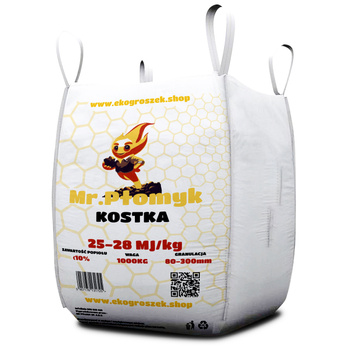 WĘGIEL KOSTKA BIGBAG MR.PŁOMYK 1000 KG